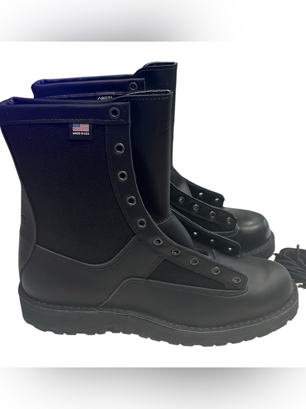 MENS DANNER 21210 ACADIA GORE-TEX 8" WATERPROOF BOOTS BLACK 11.5D